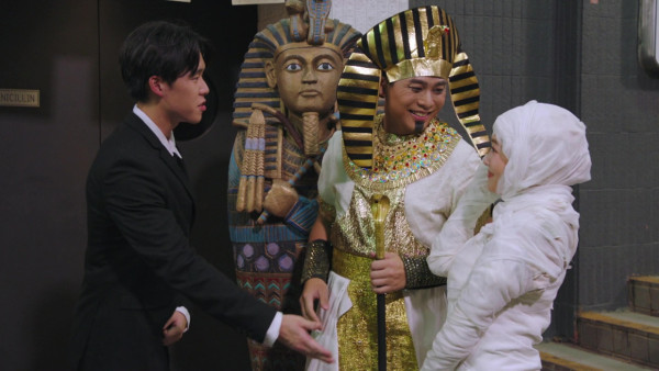 三代同糖｜林沚羿为扮木乃伊遭药房绷带由头包到落脚 本尊亲揭行动受限背后搞笑苦况
