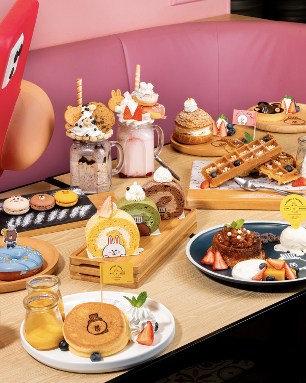 BROWN & FRIENDS CAFE & BISTRO｜葡京人LINE FRIENDS主題餐廳・派對包場首選