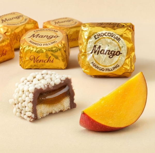 Venchi皇牌Chocoviar系列推新口味！期間限定芒果朱古力／焦糖榛子碎 同步推同款意式雪糕