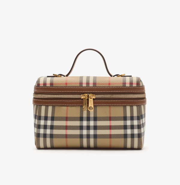 Burberry Check Vanity Bag