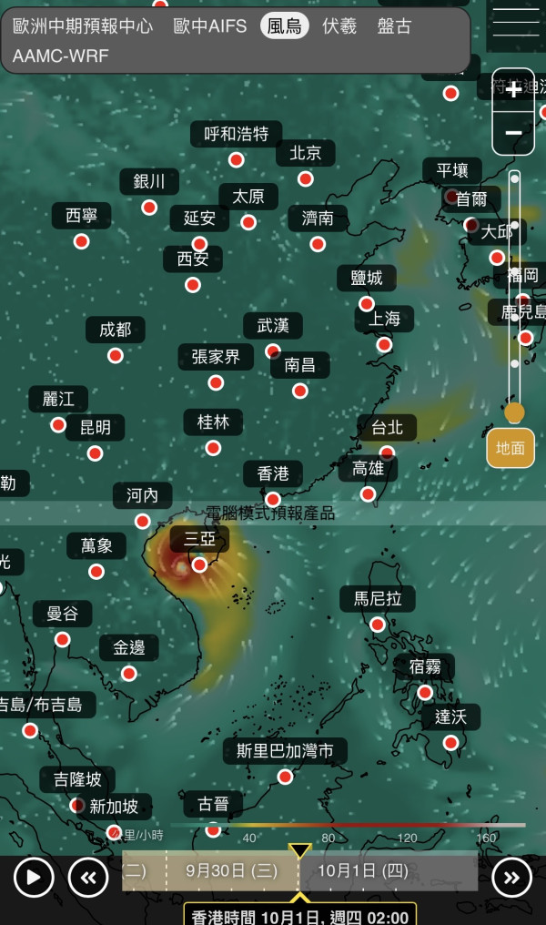 台风预测｜中欧AI齐发预警！盘古/伏羲料9月底秋台风扑港，随时挂风球？