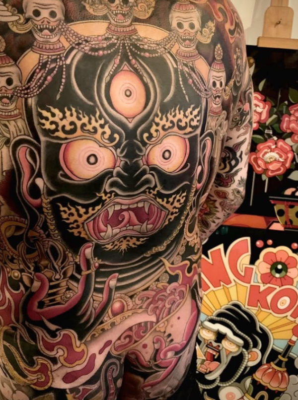 Sajin（图片来源：IG@sajintattoo）
