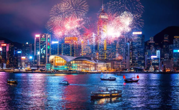 香港维多利亚港烟花私人游艇观光之旅（图片来源：KKday）