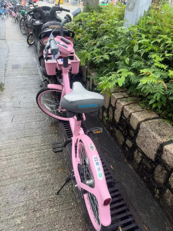內地網民熱議「共享單車亂泊潮」殺入香港? 街頭驚見單車堆積:終於變成討厭的樣子