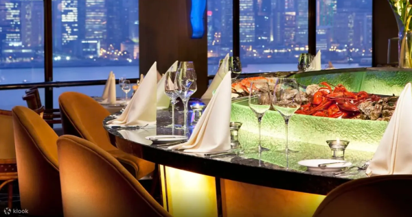 香港喜來登酒店蠔酒吧（圖片來源︰Klook）