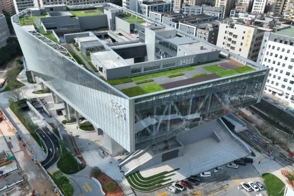 籌備中的深圳市文化館新館,圖片來源:微信公眾號@深圳市文化館 深圳市文化館新館9月底開幕!開館市集慶中秋迎國慶/7大功能空間/8K球幕+VR體驗