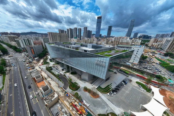 籌備中的深圳市文化館新館,圖片來源:微信公眾號@深圳市文化館 深圳市文化館新館9月底開幕!開館市集慶中秋迎國慶/7大功能空間/8K球幕+VR體驗
