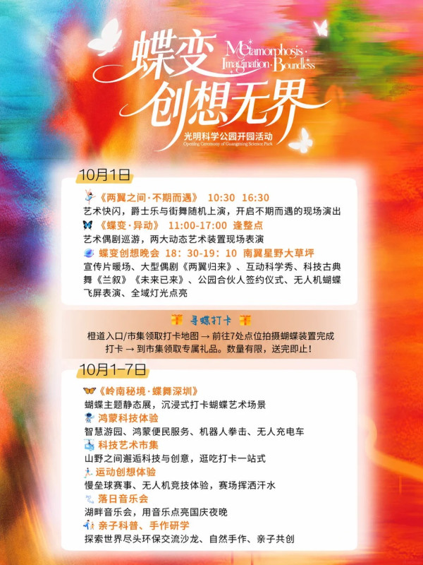 深圳國慶好去處7大推介！文化市集/恐龍沉浸式大展/姆明童話農場 