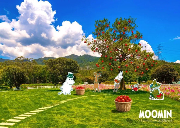 圖片來源:微信公眾號@所米農場 深圳大鵬姆明田園展正式亮相!26個童話風打卡位/免費參加中秋國慶限定活動