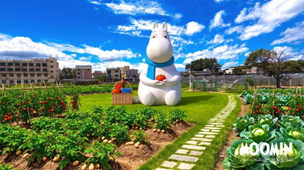 圖片來源:微信公眾號@所米農場 深圳大鵬姆明田園展正式亮相!26個童話風打卡位/免費參加中秋國慶限定活動