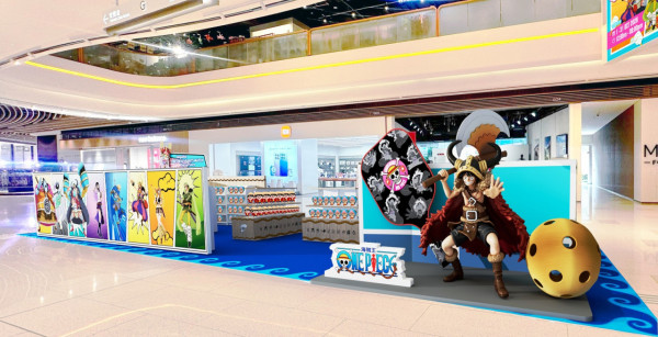 MegaBox海贼王匹克球期间限定店!4.5米高巨型路飞/5大打卡位/海贼王限定服饰