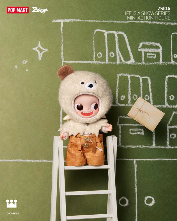 【POP MART香港新品】Zsiga人生秀场系列登场！9.25门店开售8大新品抢购攻略