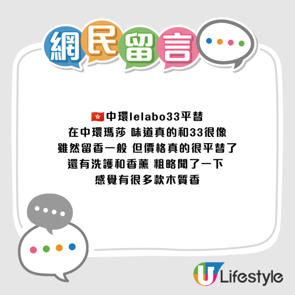 馬莎$169香水被封LeLabo 33平替！一分錢木質香？實測教1招更持香
