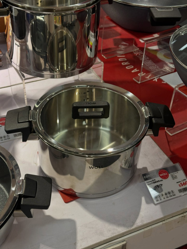 厨具开仓｜铜锣湾名牌厨具开仓低至3折！德国制WOLL锅具劲减$3000、易洁锅/炒锅劈价