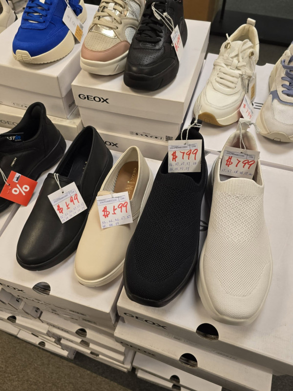 開倉優惠｜海港城名牌鞋履開倉低至4折！GEOX休閒鞋$399起／On運動鞋$899起