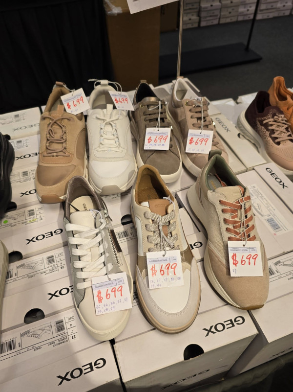 開倉優惠｜海港城名牌鞋履開倉低至4折！GEOX休閒鞋$399起／On運動鞋$899起