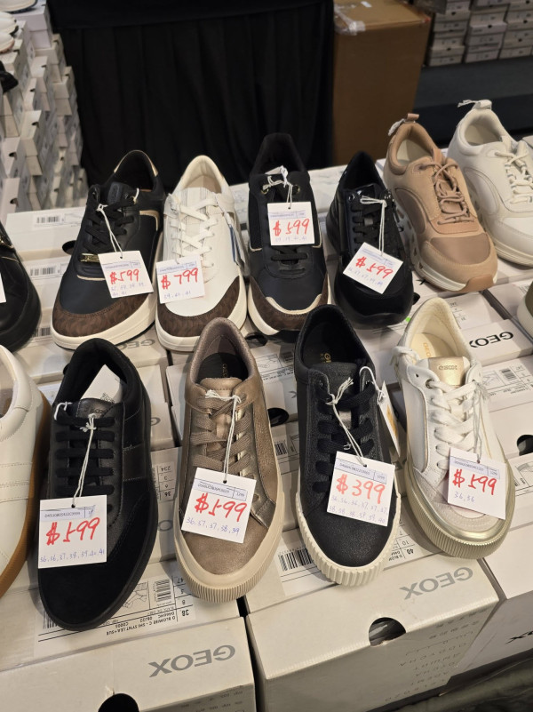 開倉優惠｜海港城名牌鞋履開倉低至4折！GEOX休閒鞋$399起／On運動鞋$899起