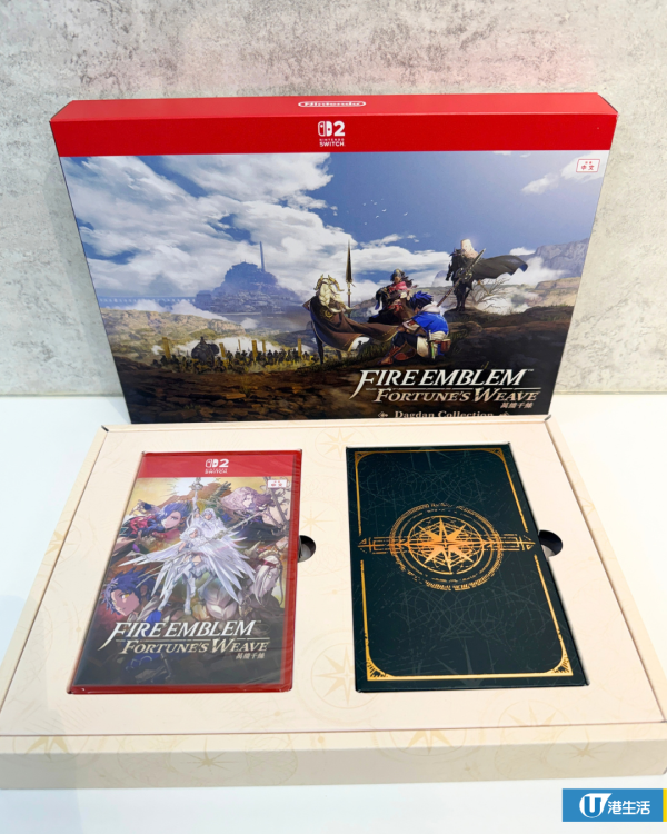 開箱豪華版Switch 2《火焰之紋章 萬縷千絲》！超靚角色收藏卡/Art Book/遊戲試玩