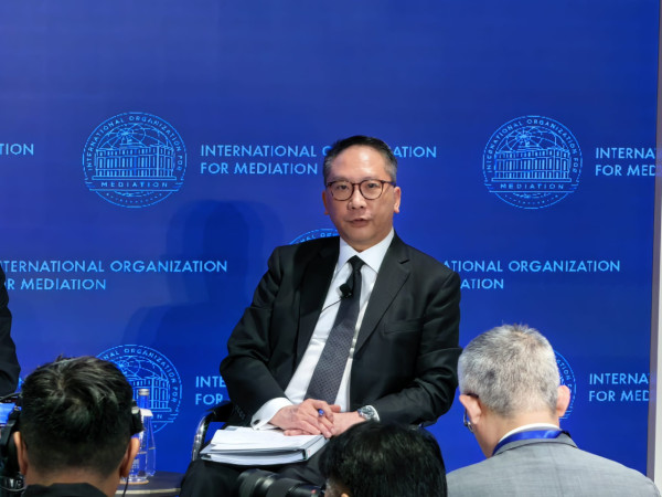 國際調解院全球對話首度在港舉行　48國簽署或加入公約　聚焦大灣區跨境商業糾紛