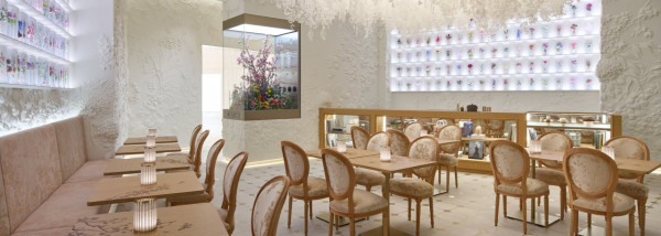東京代官山Dior金色竹林Cafe！貴婦級下午茶、歎國際名廚獨家菜單 