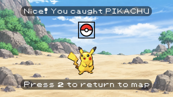 不用Switch！用YouTube時間軸玩Pokémon 控制時間代碼就能打怪捕獲皮卡丘
