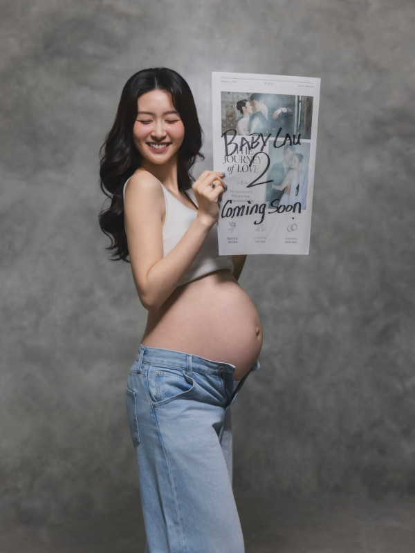 31岁女艺人产后极速宣布怀第二胎！闪婚双喜临门晒巨肚极速三年抱两