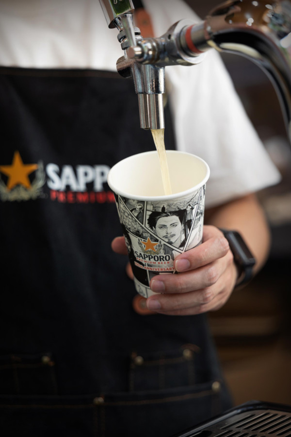 SAPPORO铜锣湾快闪立饮酒吧／免费换领即斟生啤／限量武士刀开瓶器