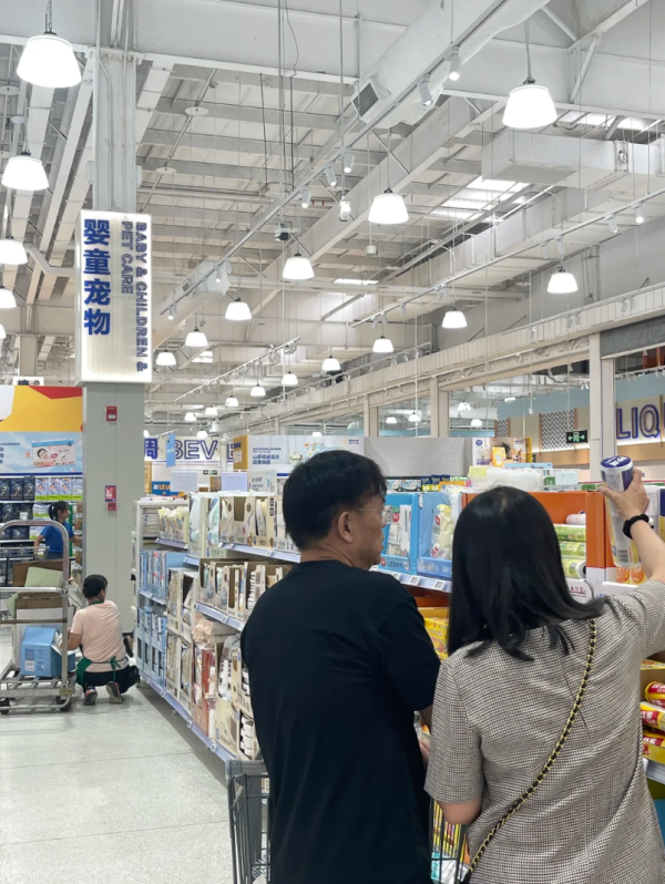 照片來源:小紅書@蘇州薇姐在香港, 深圳Walmart分店示意圖 照片來源:小紅書@蘇州薇姐在香港, 深圳Walmart分店示意圖