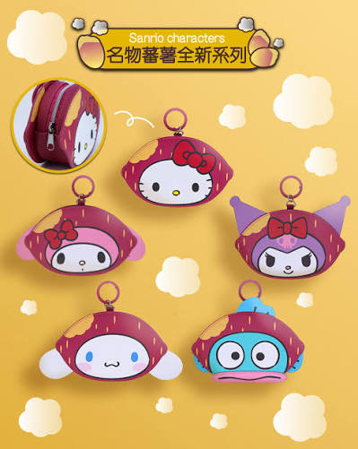 新品推介｜Sanrio 5大角色化身DONKI名物蕃薯公仔！證件套及文具同步開賣 附開售詳情
