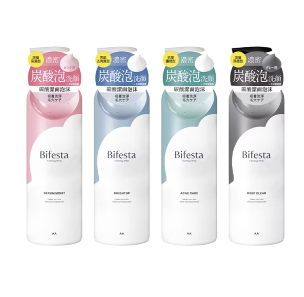泡沫洗面乳推薦|Bifesta碳酸潔面泡沫