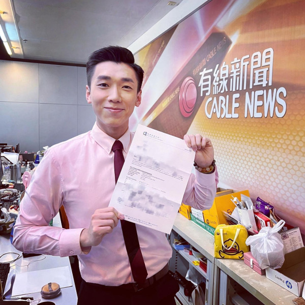 34歲前新聞男主播宣佈婚期！與未婚夫飛加拿大註冊 坦蕩呼籲勿再稱「同性密友」
