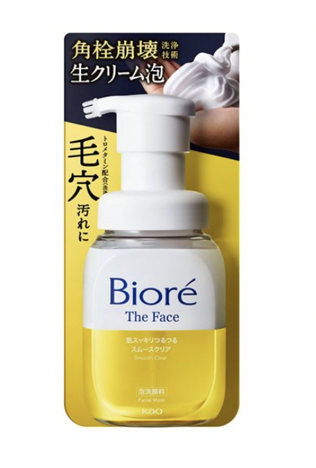 泡沫洗面乳推薦|Bioré 超綿密忌廉泡泡(毛孔清潔)