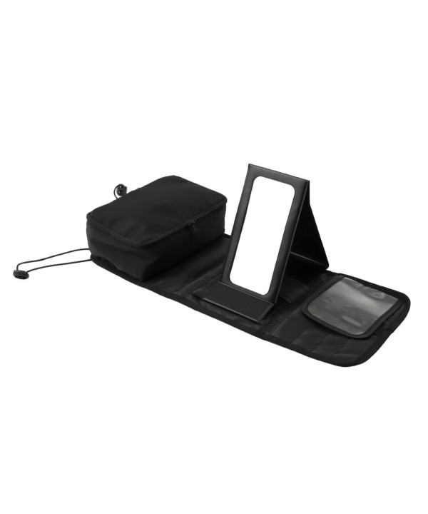 圖片來源:pal closet 3COINS最新旅行收納神器!HK防潑水化妝包 自帶立體鏡+刷具防污蓋