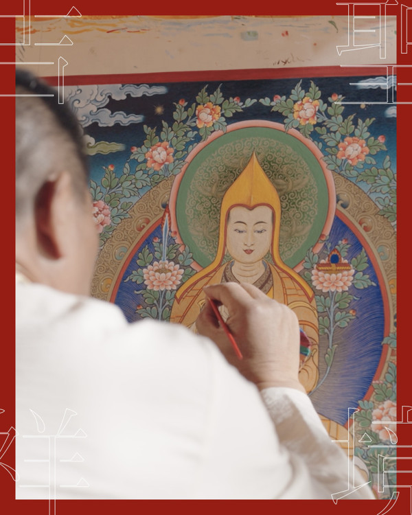 【週末好去處】「吉祥聖境」唐卡藝術展登場！非遺藝術 第六代傳人首度訪港 必睇千年不褪色鉅作《五百羅漢》