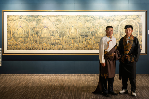 【週末好去處】「吉祥聖境」唐卡藝術展登場！非遺藝術 第六代傳人首度訪港 必睇千年不褪色鉅作《五百羅漢》