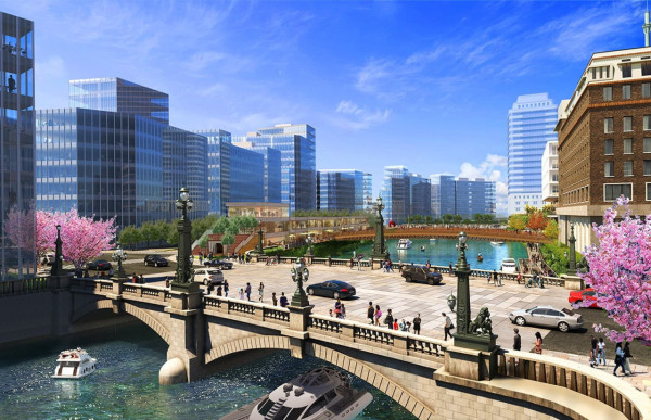 圖片來源:日本橋河濱步道官網 東京新地標|東京Midtown日本橋2027年秋季登場!52層摩天大樓、華爾道夫酒店進駐、全新地下通道直達車站