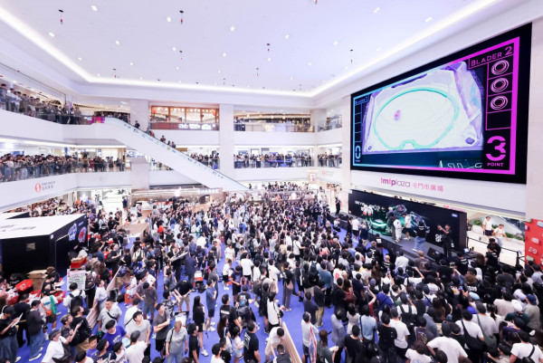 屯门市广场爆旋陀螺X香港赛!193与笑波子登场/1500呎对战站设外卖直送