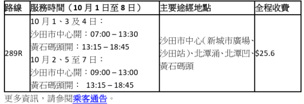 九巴国庆优惠｜儿童免费搭巴士／旅客日票半价$27.5全日任搭