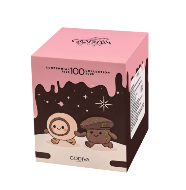 GODIVA 100周年限定艺术松露巧克力!专门店登场满额送限量毛绒吊饰
