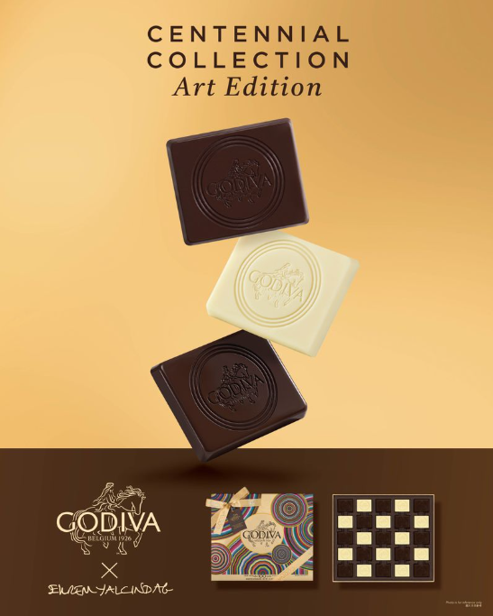 GODIVA 100周年限定艺术松露巧克力!专门店登场满额送限量毛绒吊饰