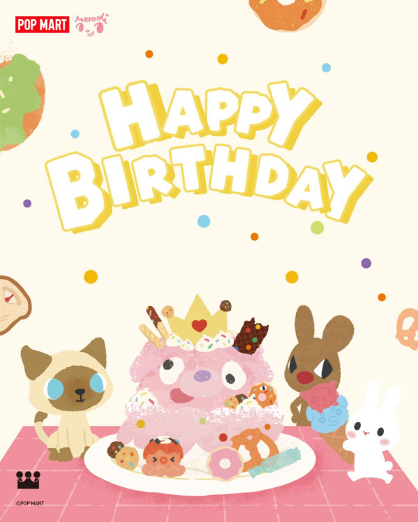POP MART生日优惠（图片来源︰IG@popmarthk）