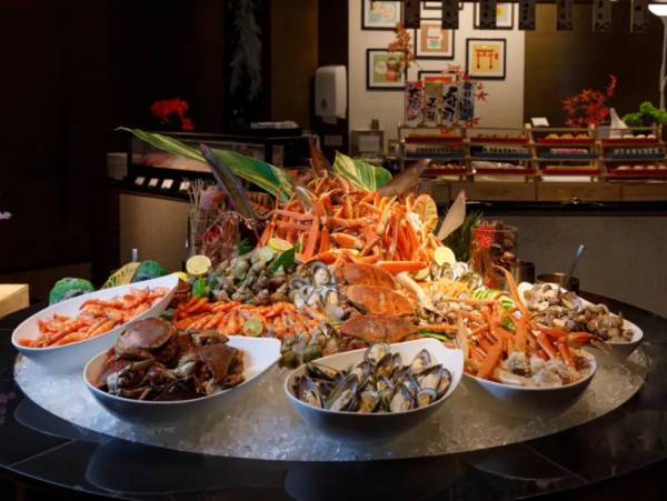 香港海洋公園萬豪酒店海灣餐廳 Marina Kitchen 自助餐10月限定「海南風情」客席名廚美食（圖片來源︰KKday）