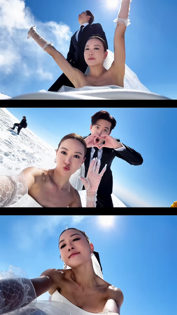 MIRROR成员Stanley婚期曝光东南亚婚礼！公开冰天雪地婚照极梦幻高呼“我爱你”