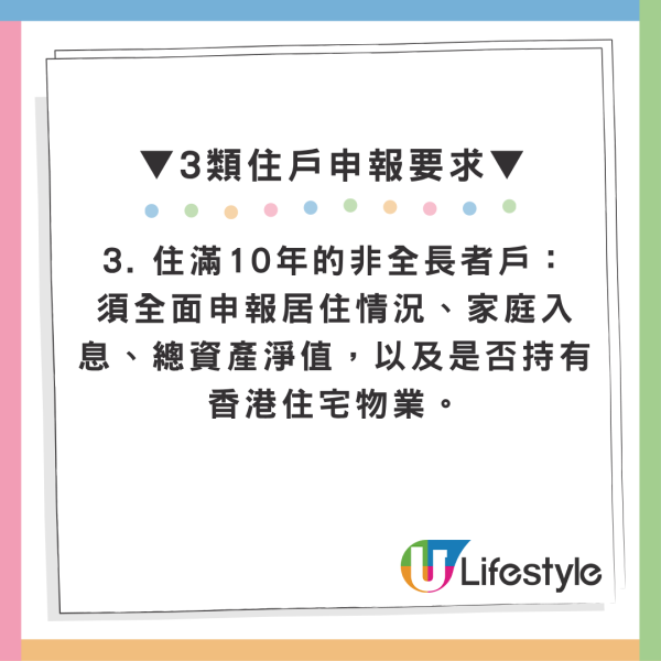 公屋富户新一轮申报开始！迟交/隐瞒资产随时判监收屋 解构3类住户申报要求/最新入息资产限额