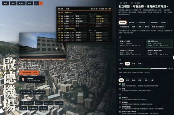 免下載開網頁即玩！飛行模擬遊戲《Fly Kai Tak》登場 重現1998年九龍城樓頂低飛！【附遊戲連結】