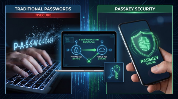 Android手機點登入電腦網頁？Passkey掃QR Code加指紋超方便　Windows、Mac都用得