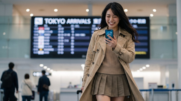 AIRSIM日本Docomo IIJ全無限升級5G！3日$78起　5G／4G LTE數據任用
