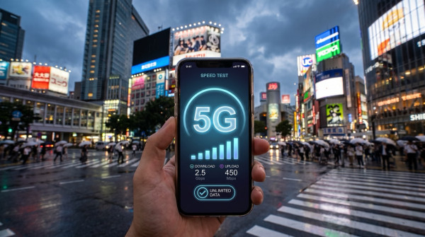 AIRSIM日本Docomo IIJ全無限升級5G！3日$78起　5G／4G LTE數據任用