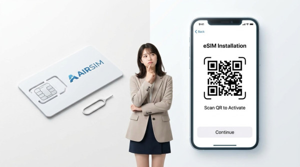 AIRSIM日本Docomo IIJ全無限升級5G！3日$78起　5G／4G LTE數據任用