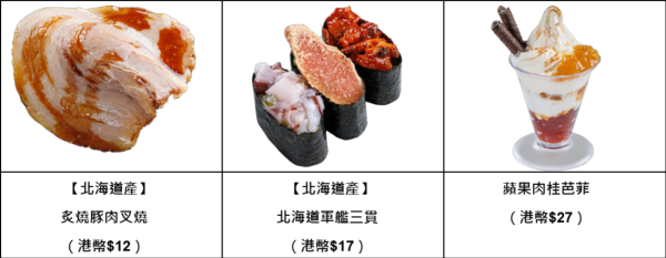 壽司郎10月北海道祭! 超人氣軍艦三貫/油霜帆立貝/ 香脆可樂餅強勢登場! 